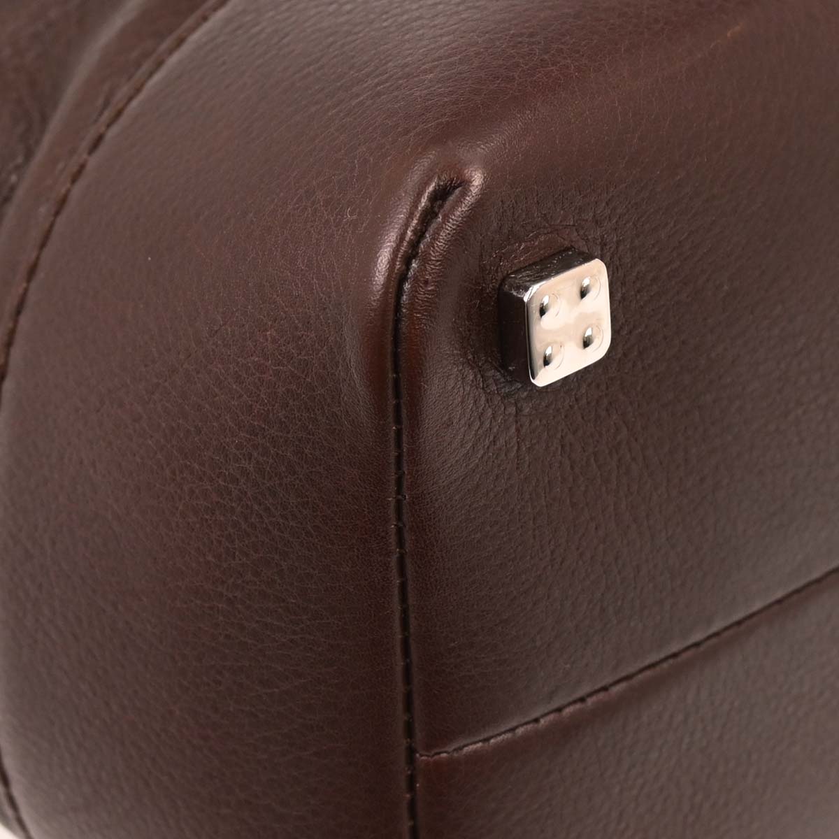 Loewe Brown Fusta 30 Leather Tote Handbag