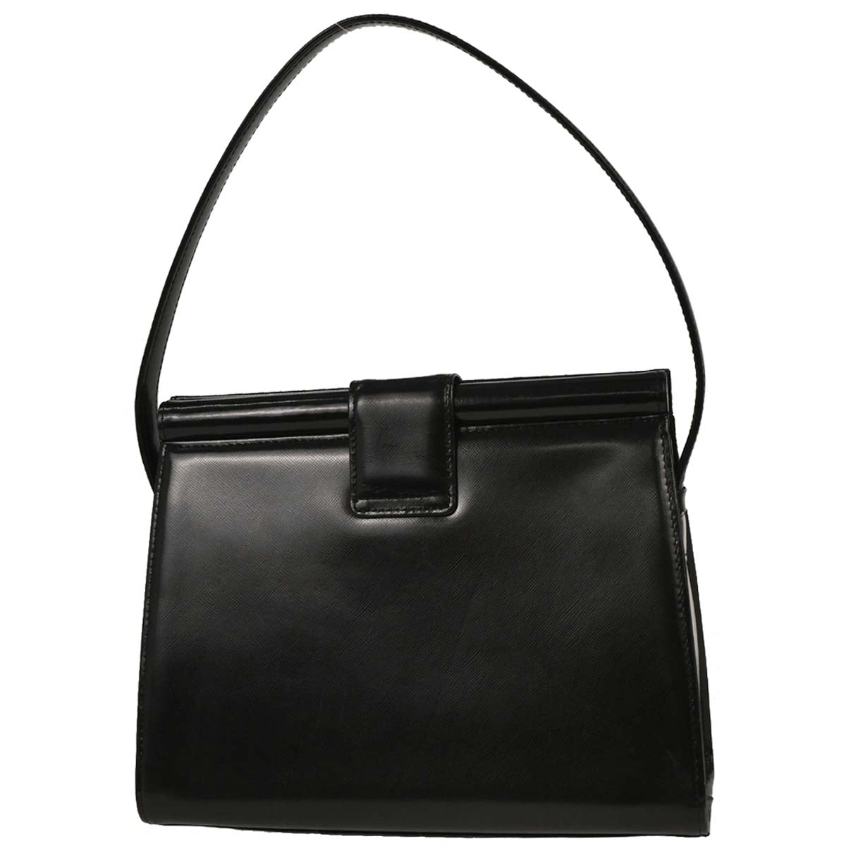 Yves Saint Laurent Black Leather Handbag