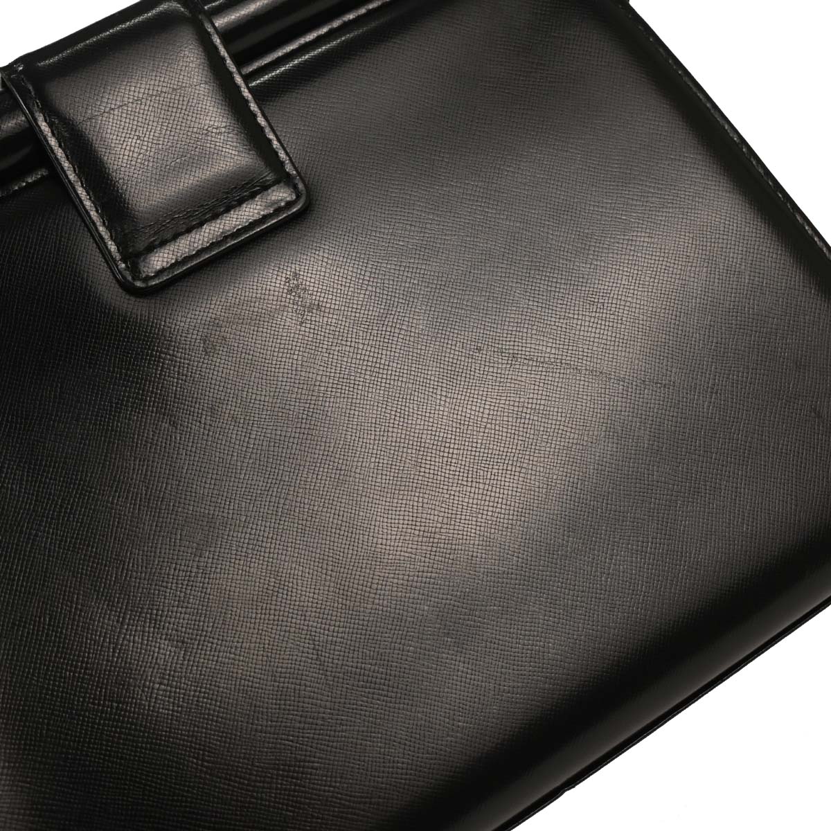 Yves Saint Laurent Black Leather Handbag