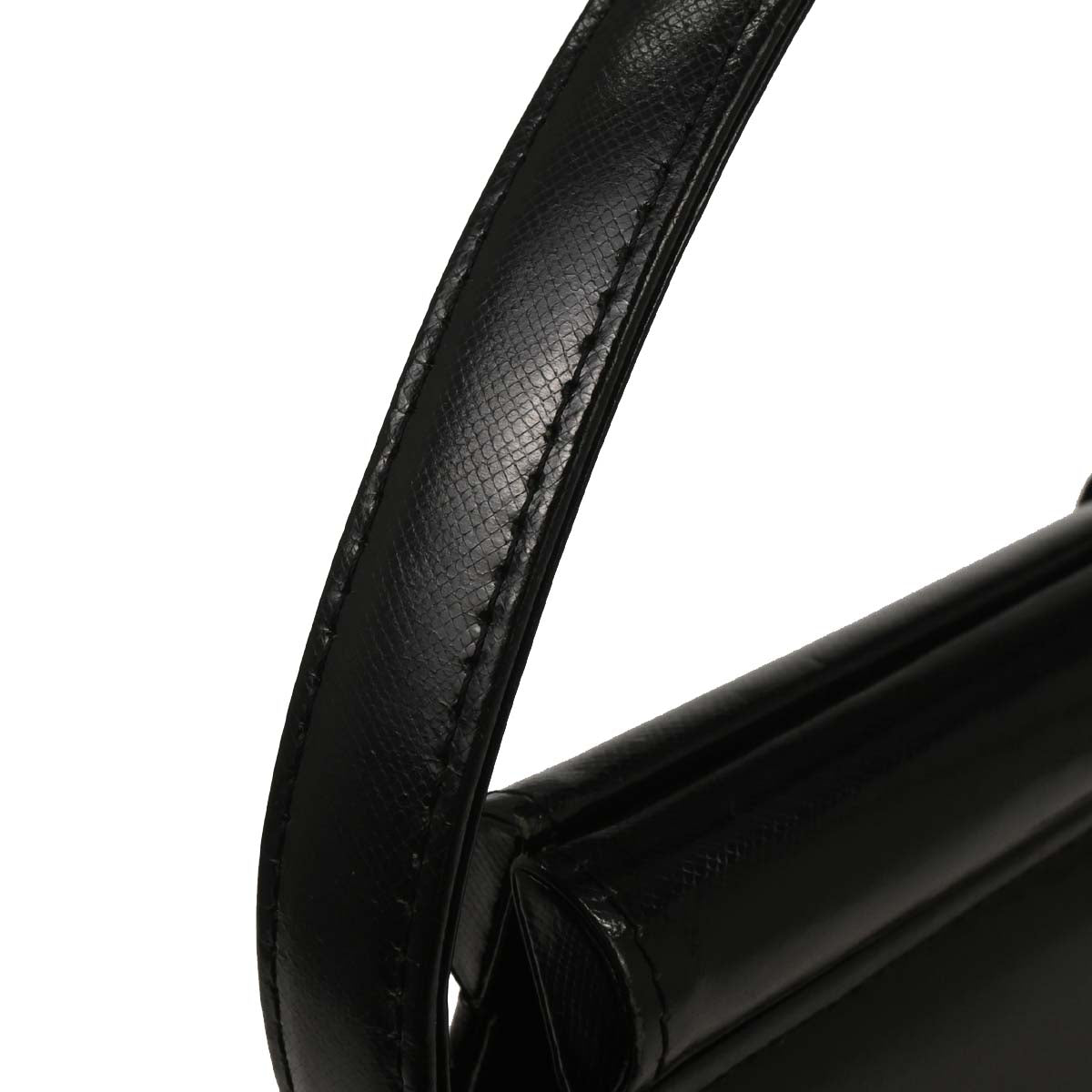 Yves Saint Laurent Black Leather Handbag