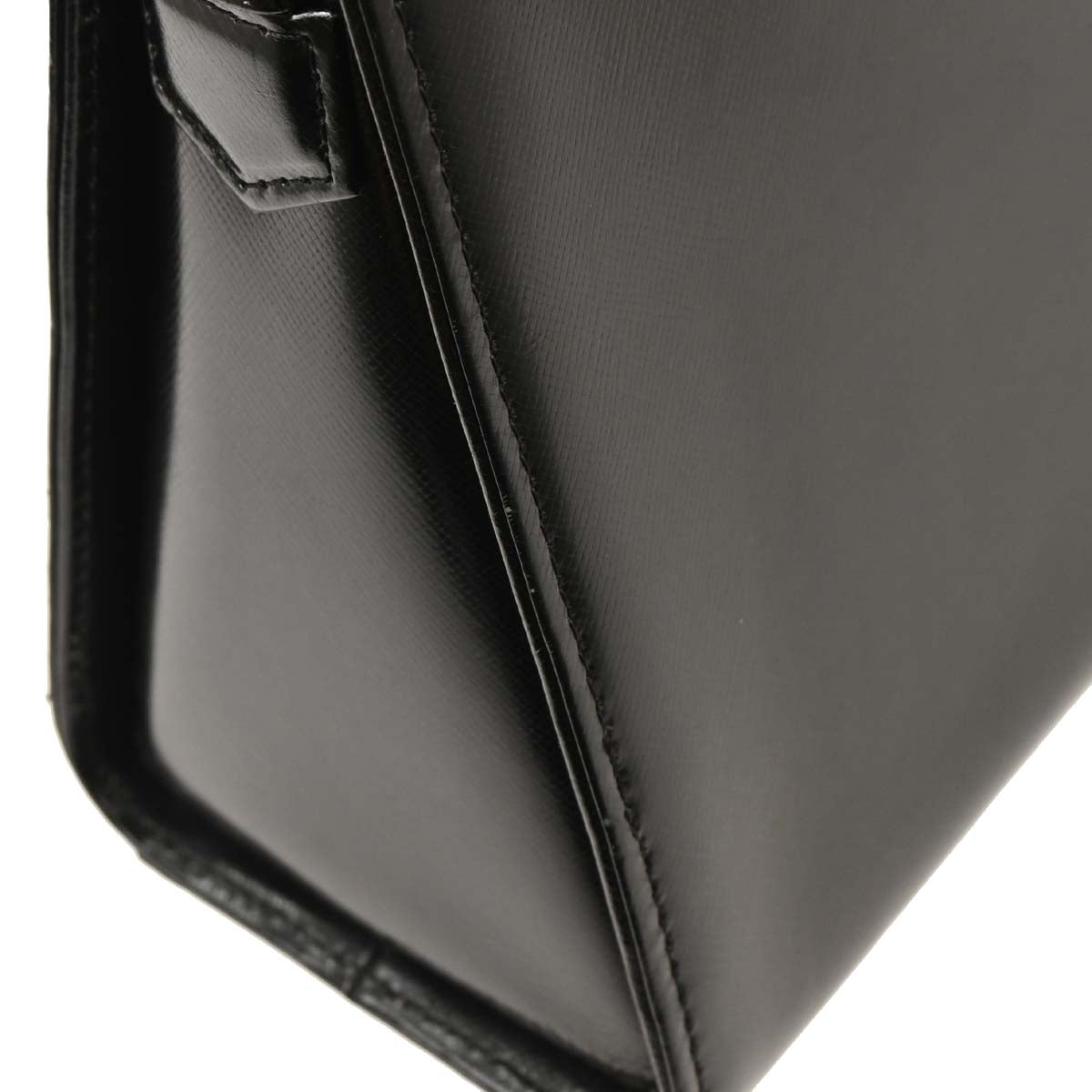 Yves Saint Laurent Black Leather Handbag