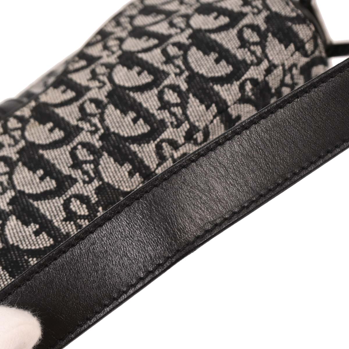 Christian Dior Black Trotter Saddle Handbag