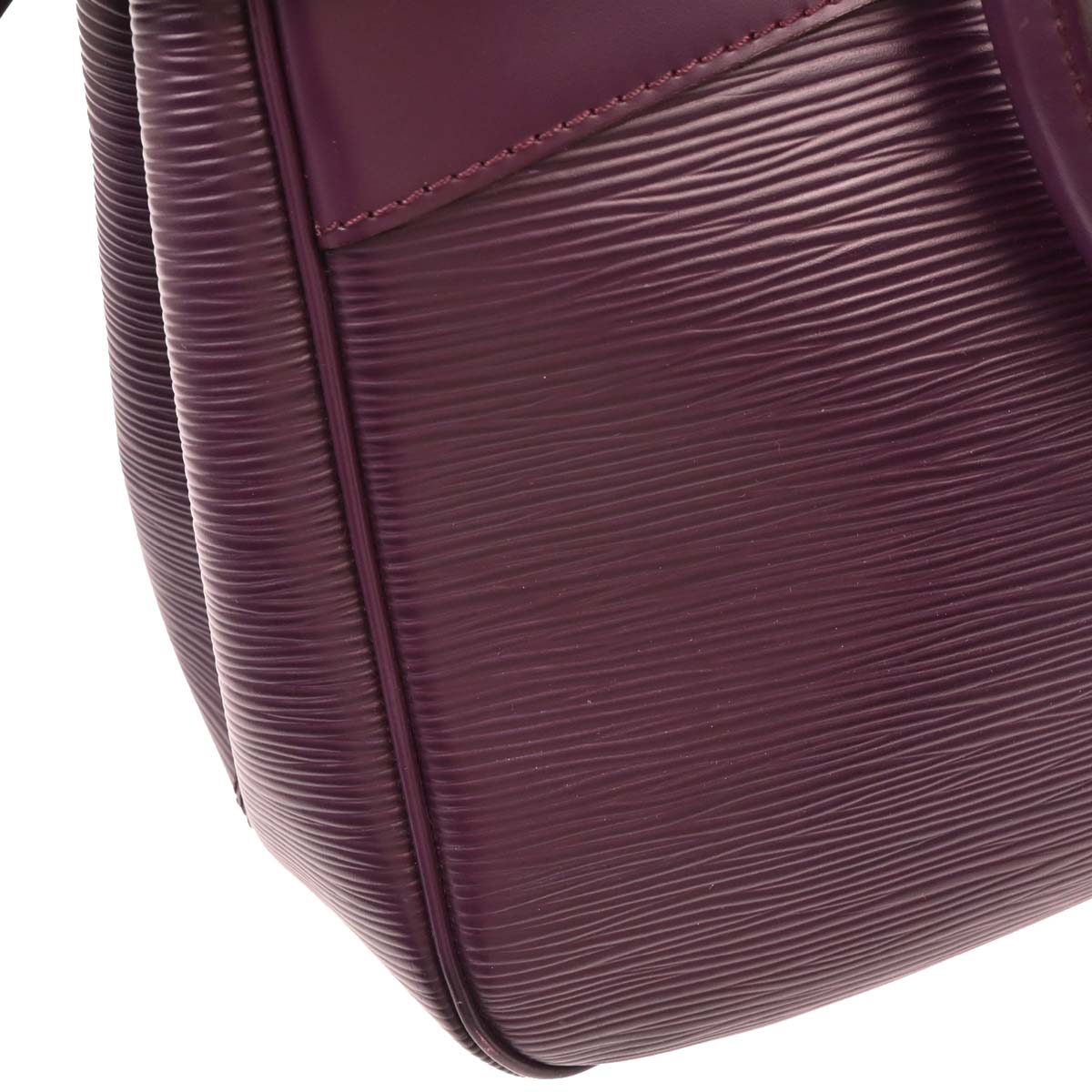 Louis Vuitton 2008 Purple Epi Passy PM Tote Handbag M5926K
