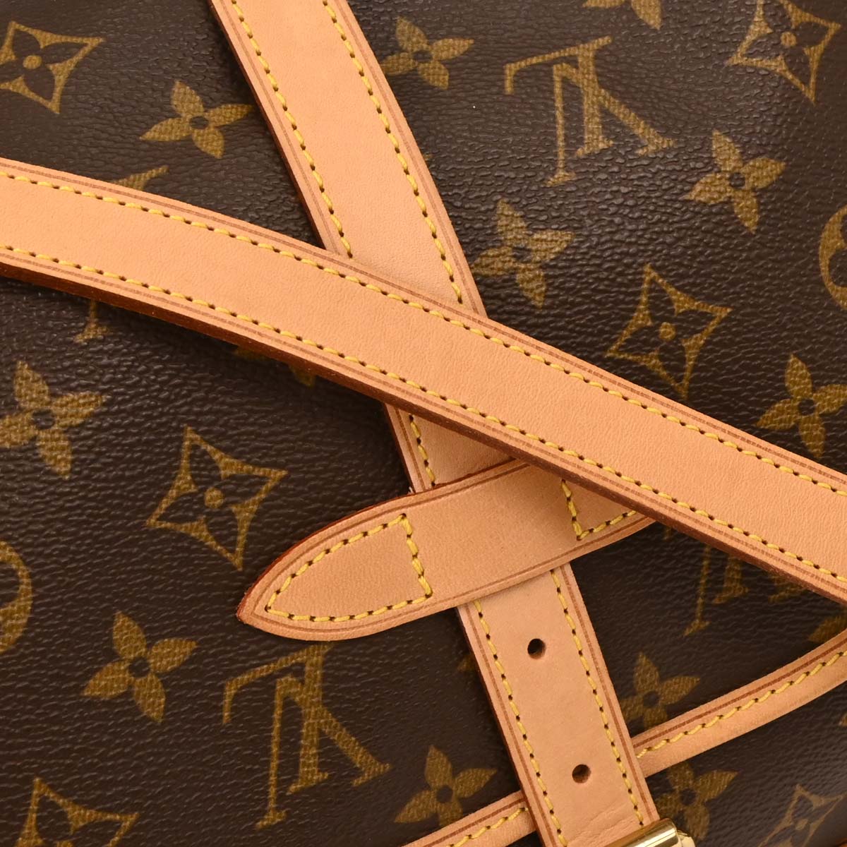 Louis Vuitton 2002 Monogram Saumur 30 Messenger Shoulder Bag M42256