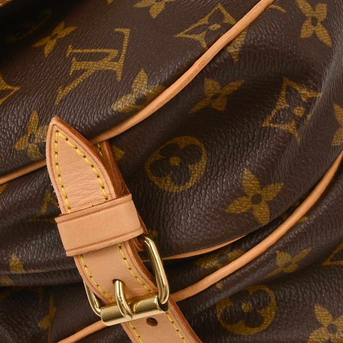 Louis Vuitton 2002 Monogram Saumur 30 Messenger Shoulder Bag M42256