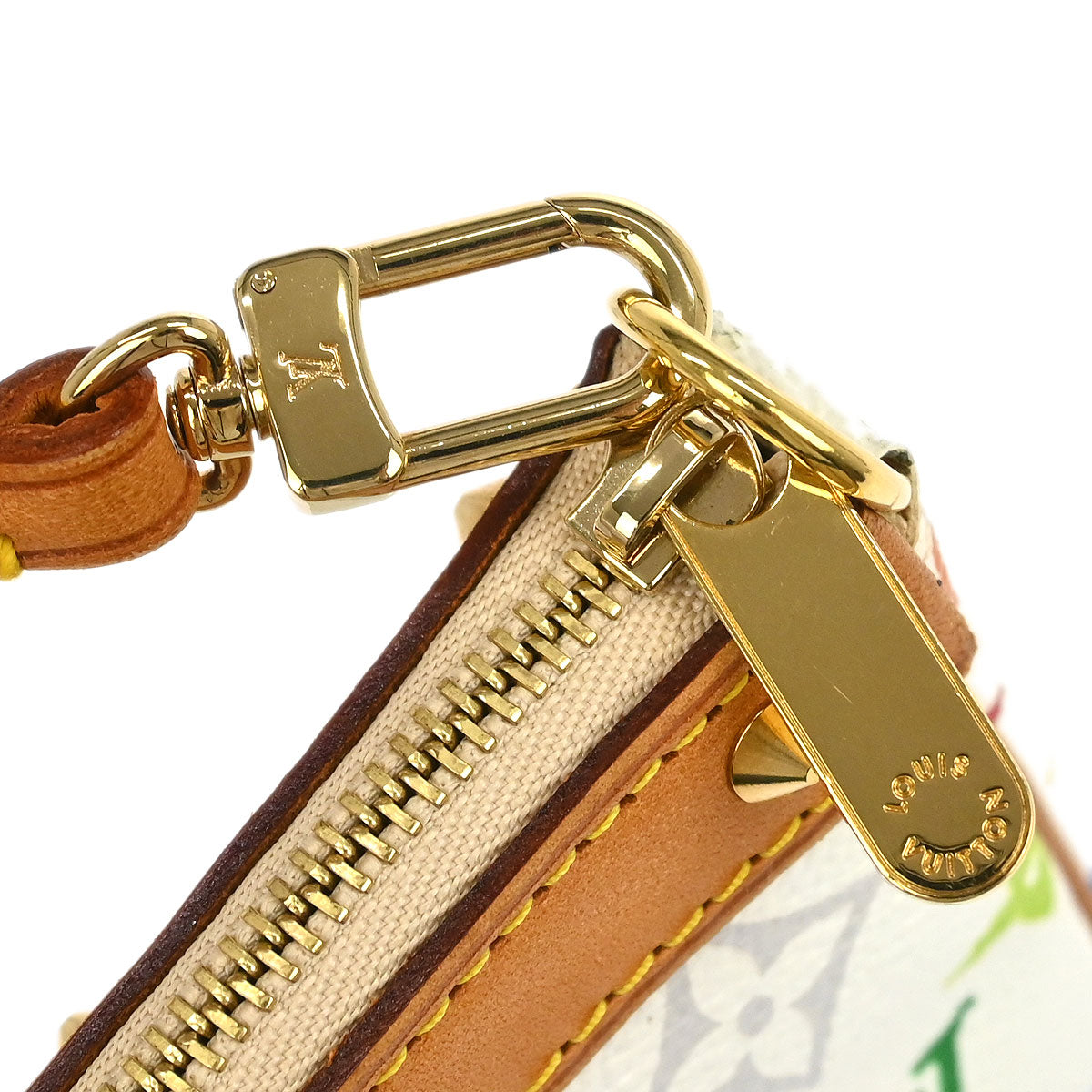Louis Vuitton 2004 Multicolor Pochette Accessoires Handbag M92649