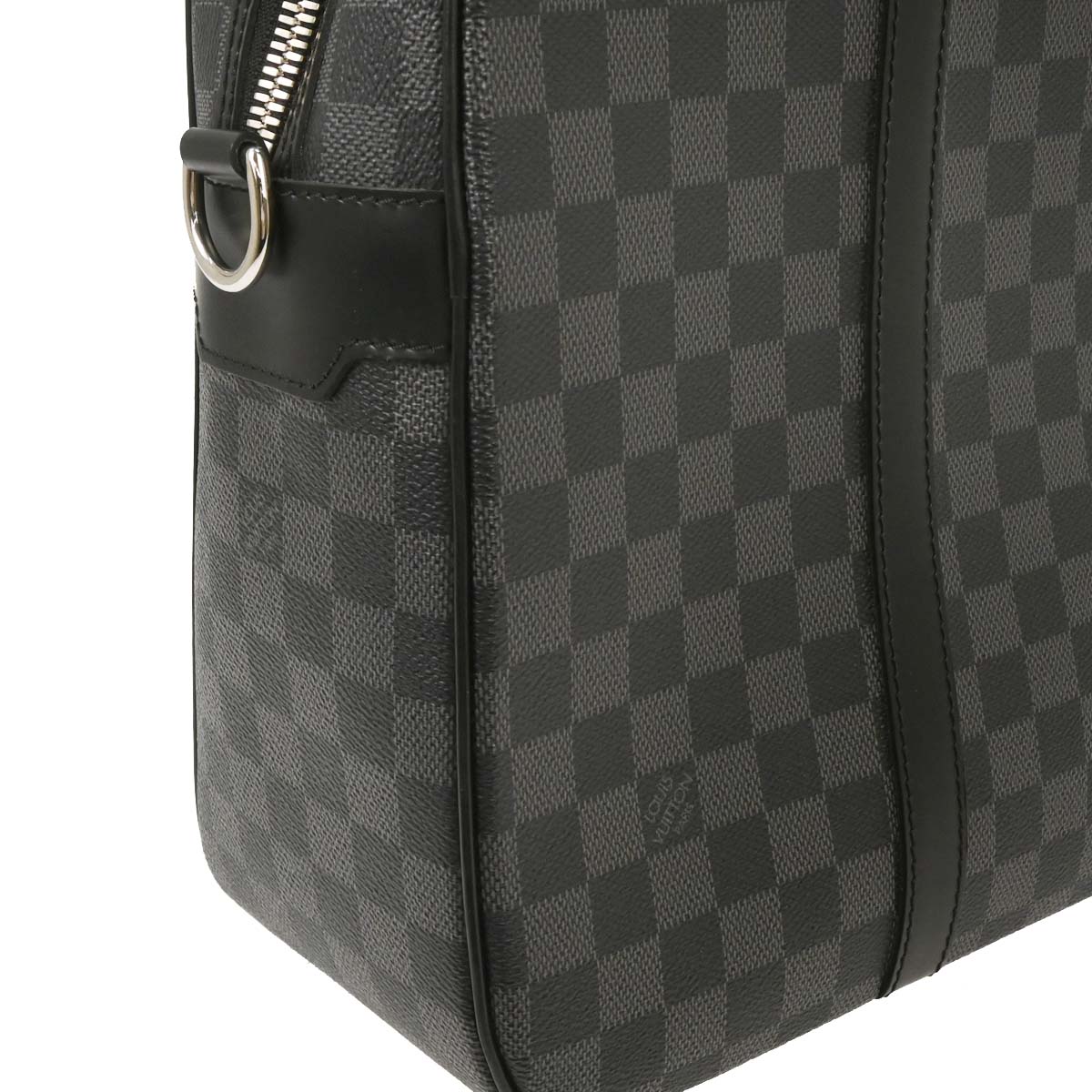 Louis Vuitton 2008 Damier Graphite Yohn 2way Shoulder Briefcase Handbag N48118