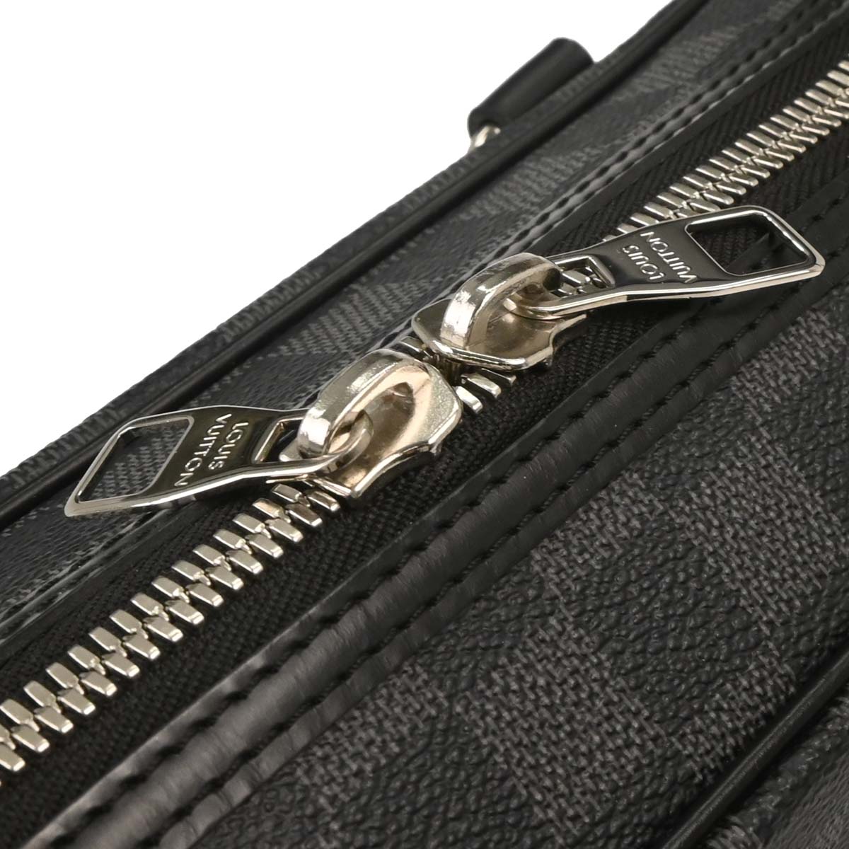 Louis Vuitton 2008 Damier Graphite Yohn 2way Shoulder Briefcase Handbag N48118
