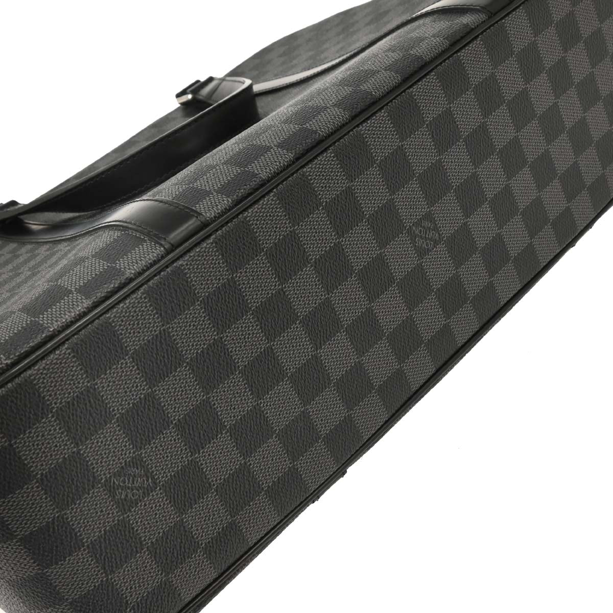 Louis Vuitton 2008 Damier Graphite Yohn 2way Shoulder Briefcase Handbag N48118