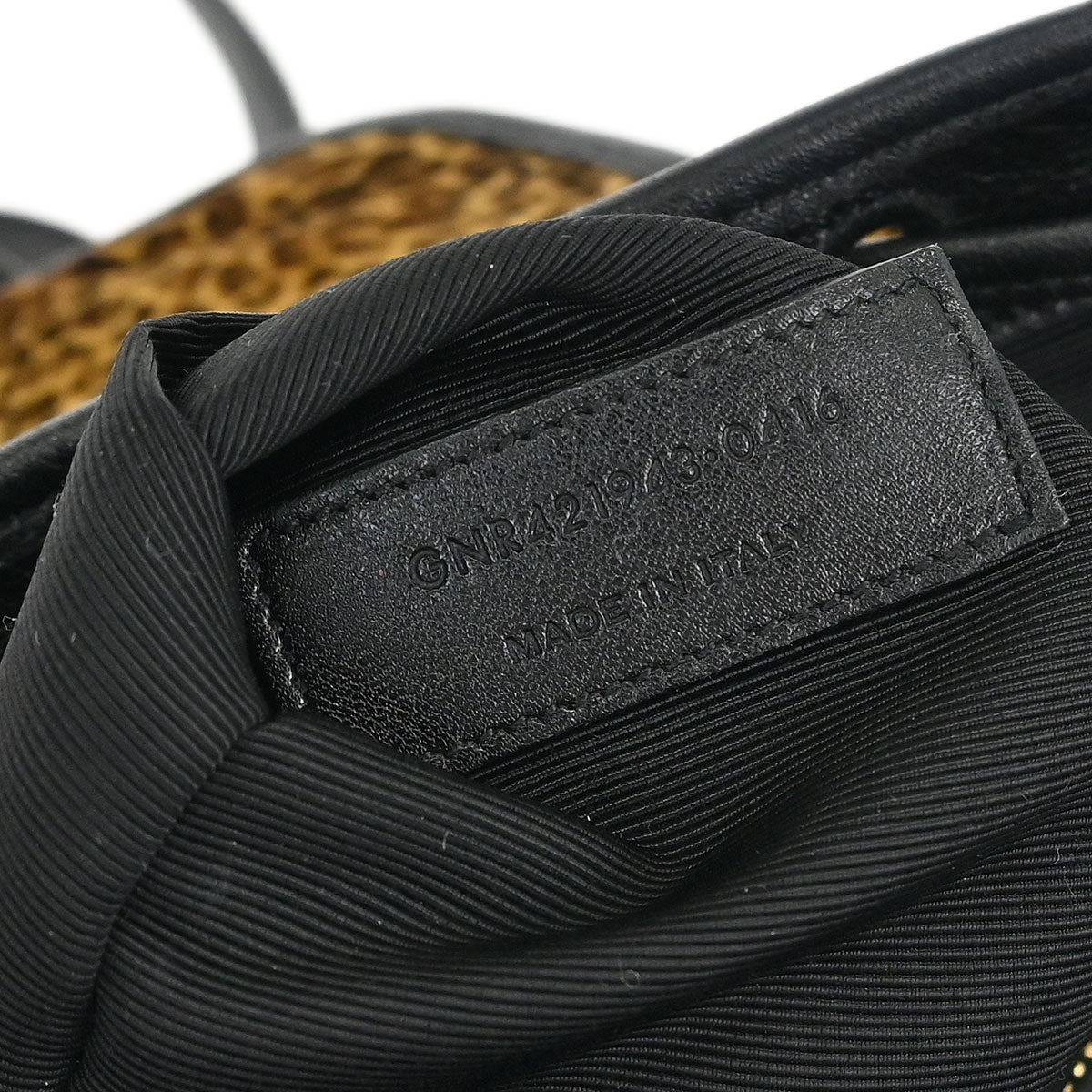 Saint Laurent 2016 Brown Velvet Backpack