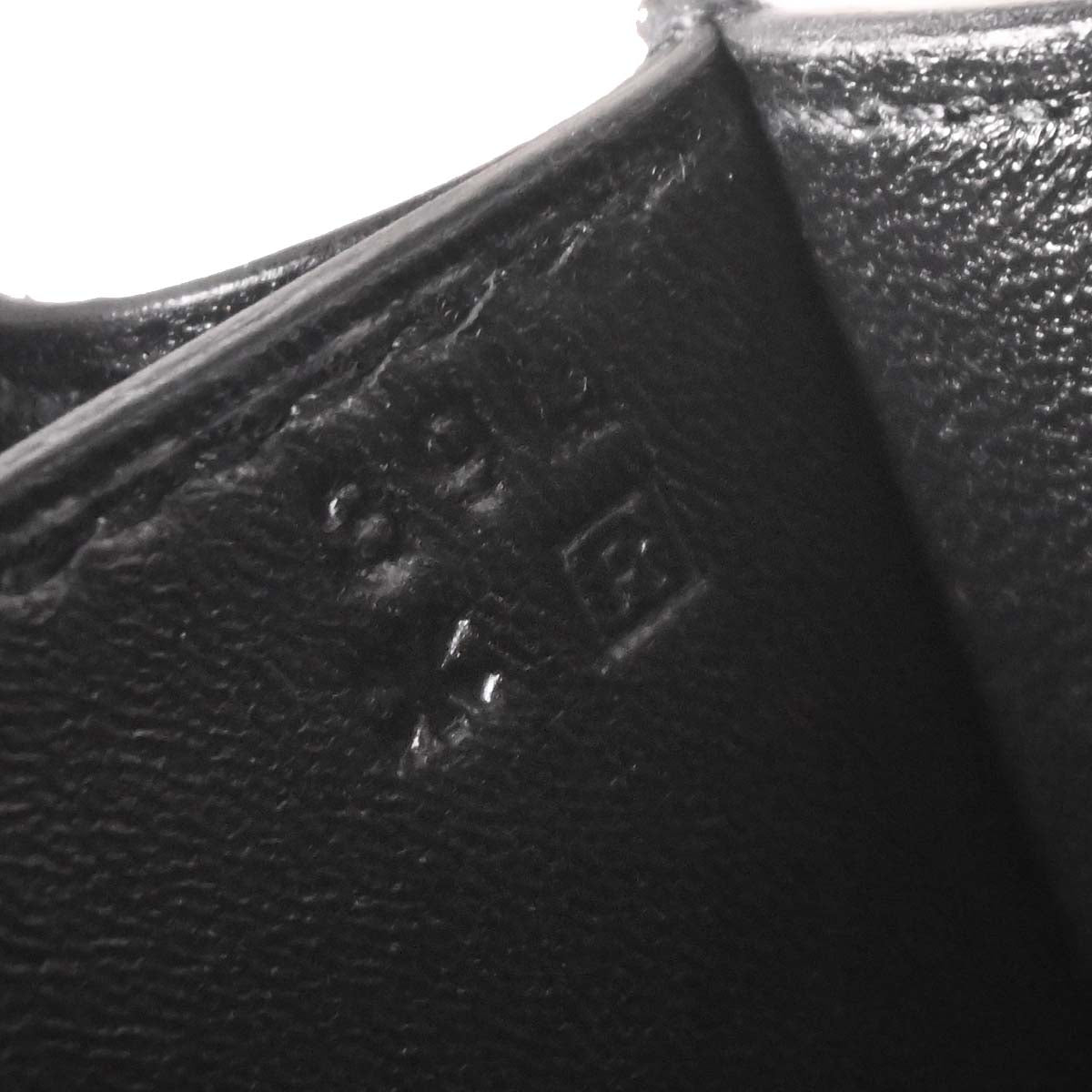 Hermes * Black Box Calf Lizard Constance 23 Shoulder Bag