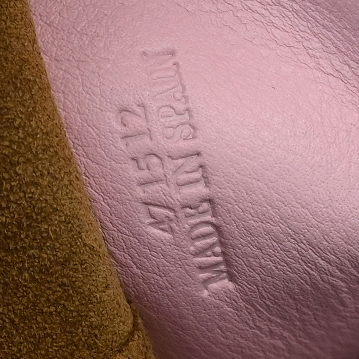 Loewe Pink Leather Amazona 28 2way Shoulder Handbag