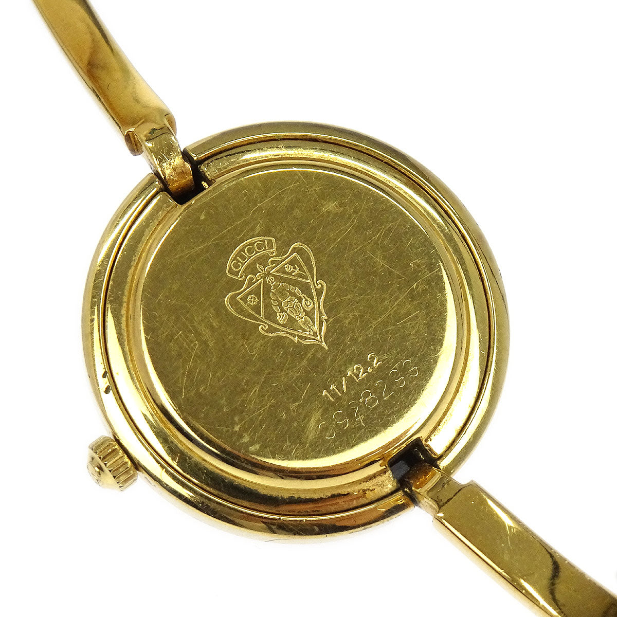 Gucci 11/12.2 Change Bezel Chameleon Quartz Watch SS