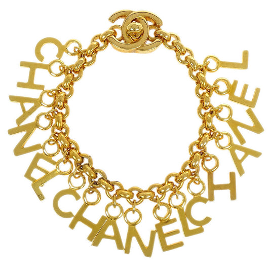 Chanel Turnlock Gold Bracelet 96P