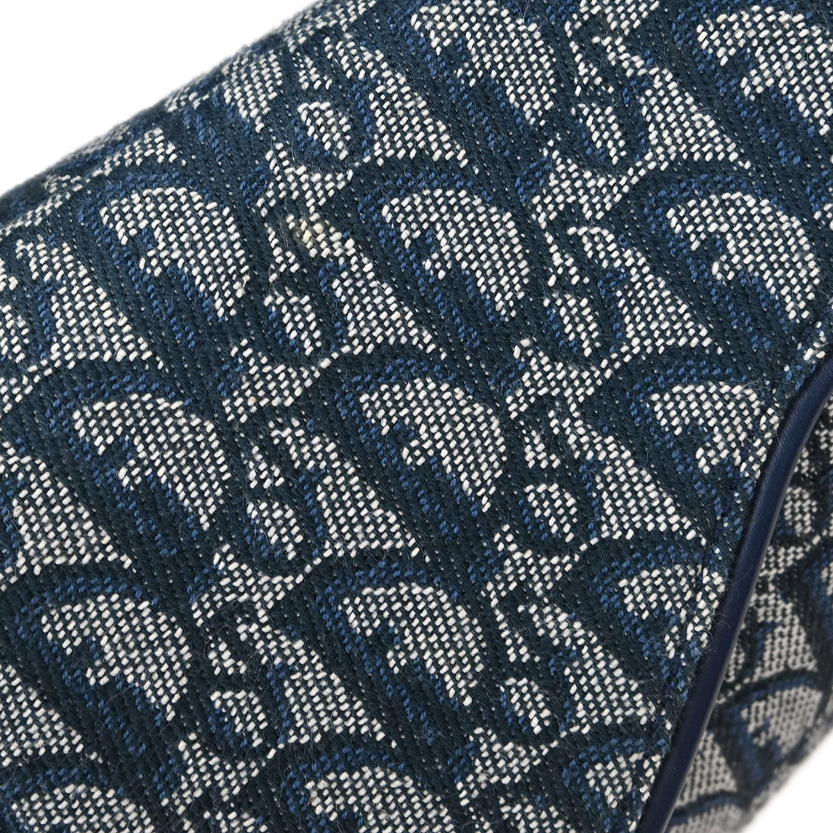 Christian Dior Navy Trotter Saddle Handbag