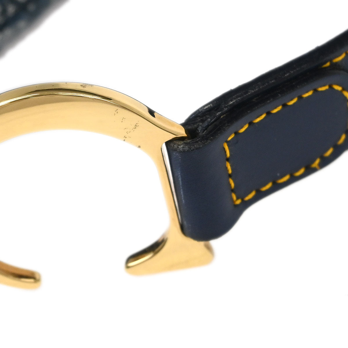 Christian Dior Navy Trotter Saddle Handbag
