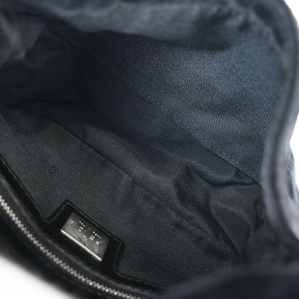 Fendi Black Velvet Handbag
