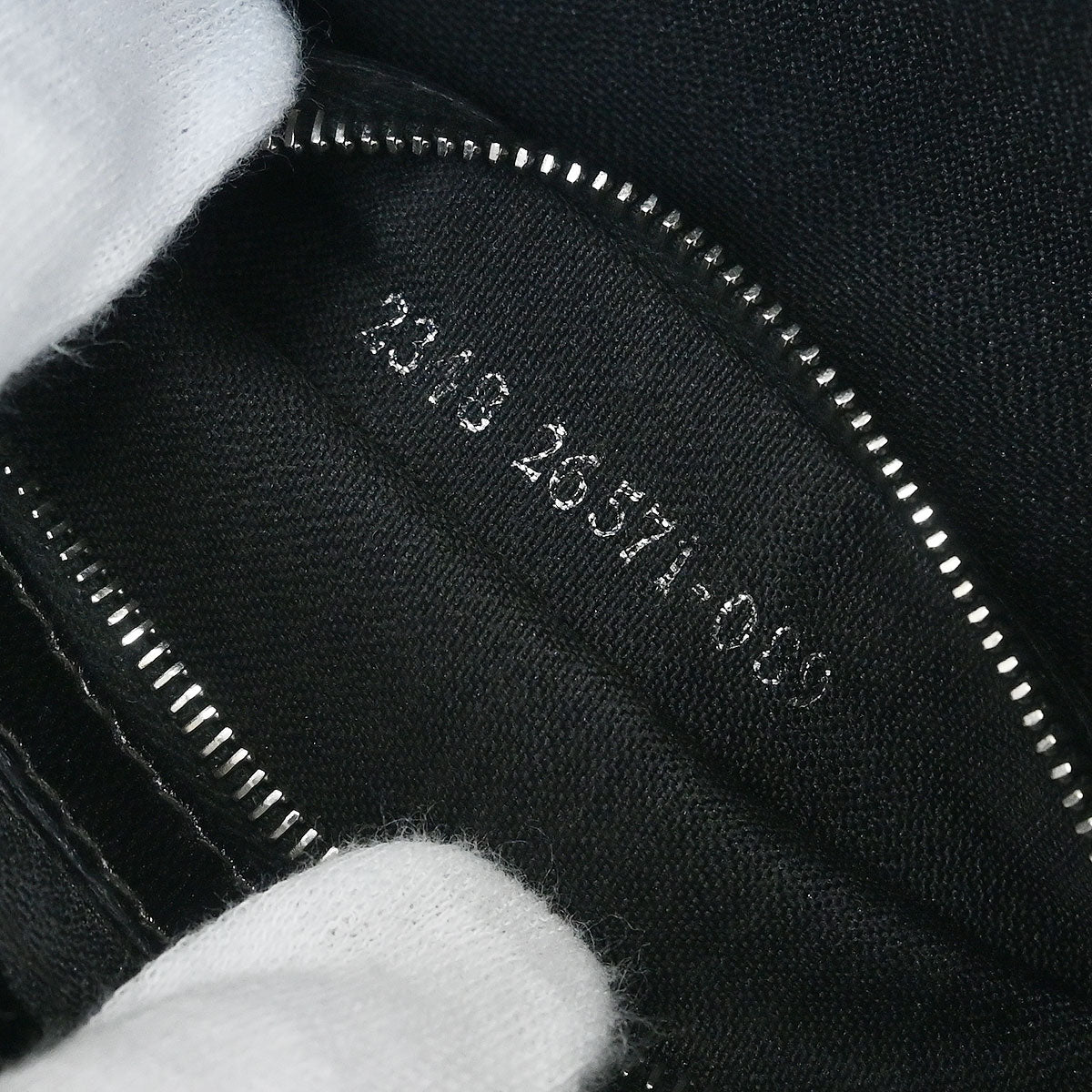 Fendi Black Velvet Handbag