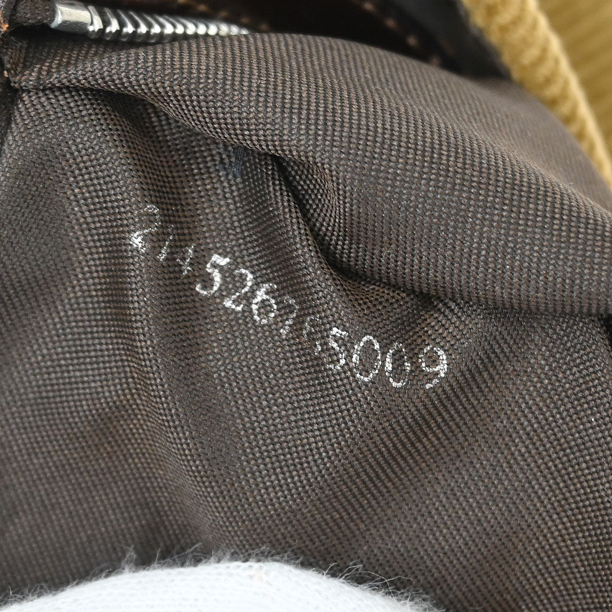 Fendi Brown Cotton Handbag