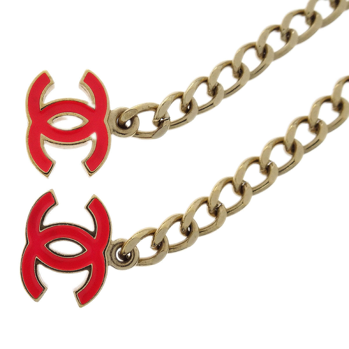 Chanel Chain Belt CC Gold Small Good 04A