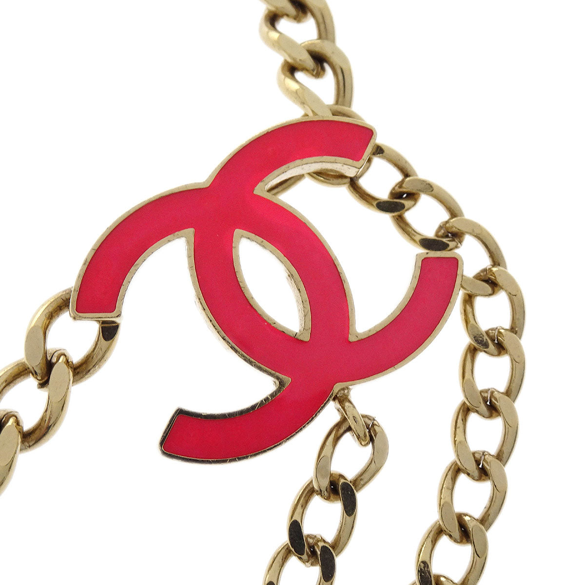 Chanel Chain Belt CC Gold Small Good 04A