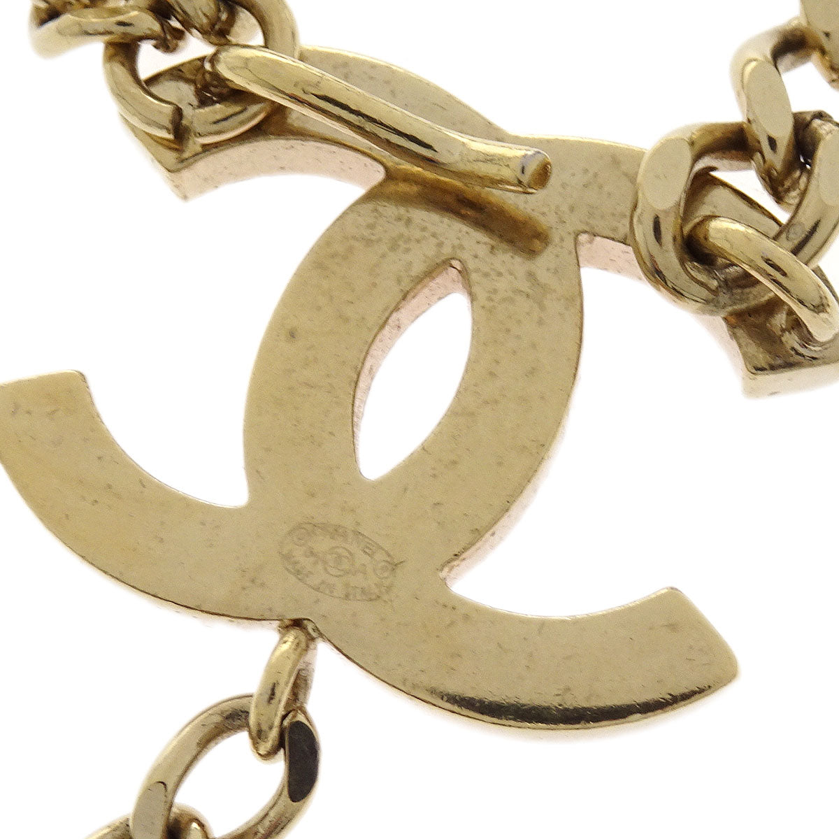 Chanel Chain Belt CC Gold Small Good 04A