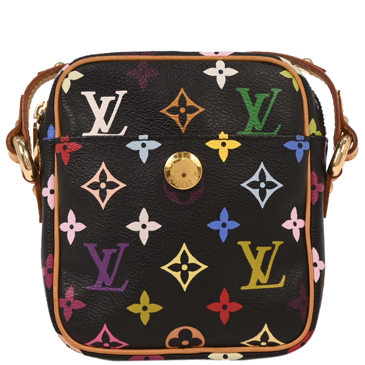 Louis Vuitton Black Monogram Multicolor Rift Shoulder Bag M40056
