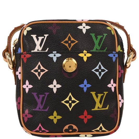 Louis Vuitton Black Monogram Multicolor Rift Shoulder Bag M40056
