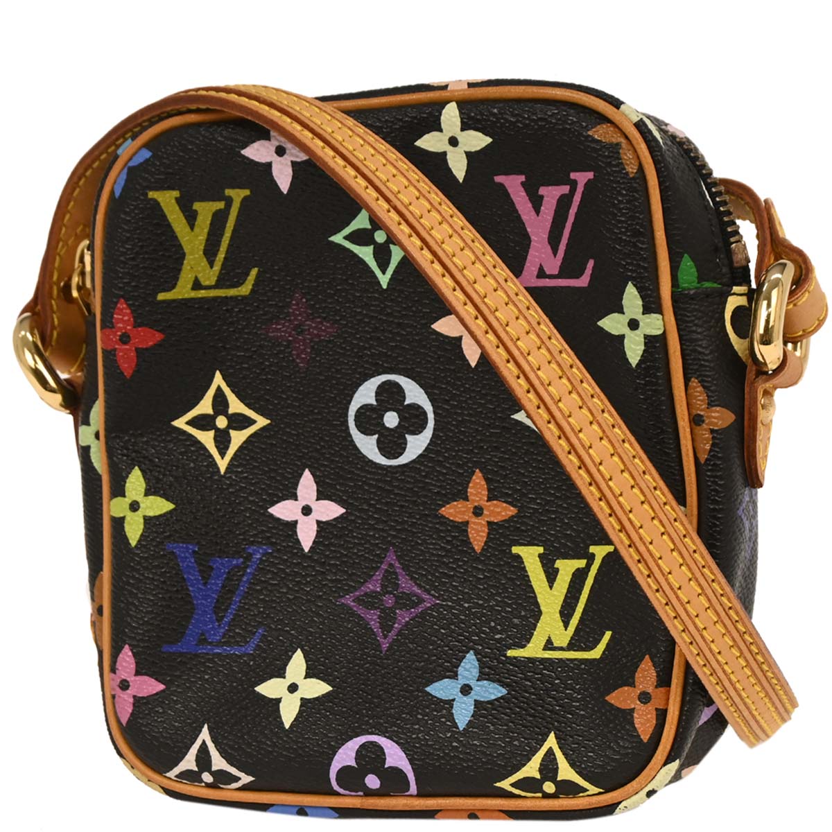 Louis Vuitton Black Monogram Multicolor Rift Shoulder Bag M40056
