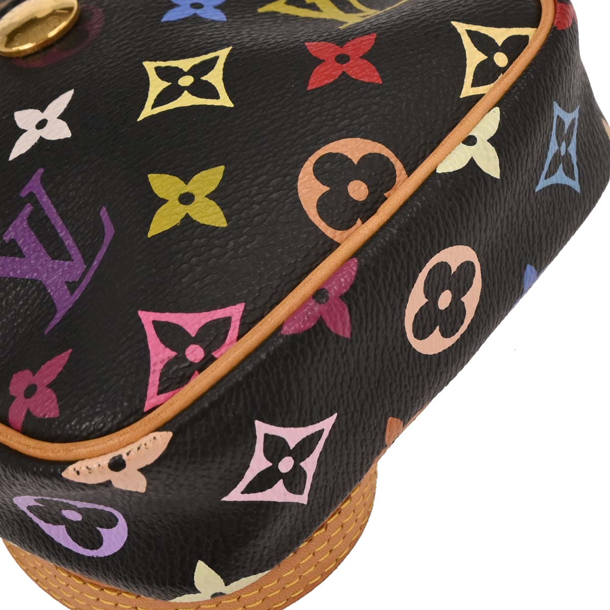 Louis Vuitton Black Monogram Multicolor Rift Shoulder Bag M40056