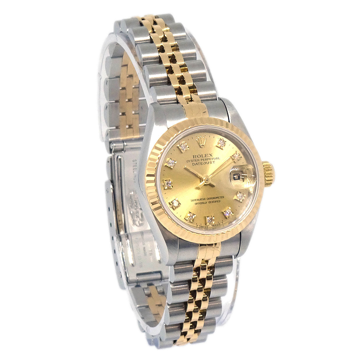 Rolex Oyster Perpetual Datejust 26mm Ref.69173 Self-winding Watch SS 18KYG