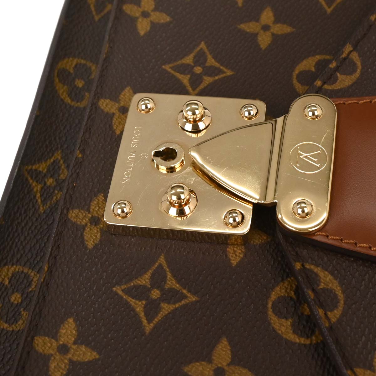 Louis Vuitton 2004 Monogram Monceau 28 Business Handbag M51185