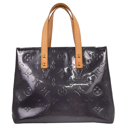 Louis Vuitton Blue Vernis Reade PM Tote Handbag M91335