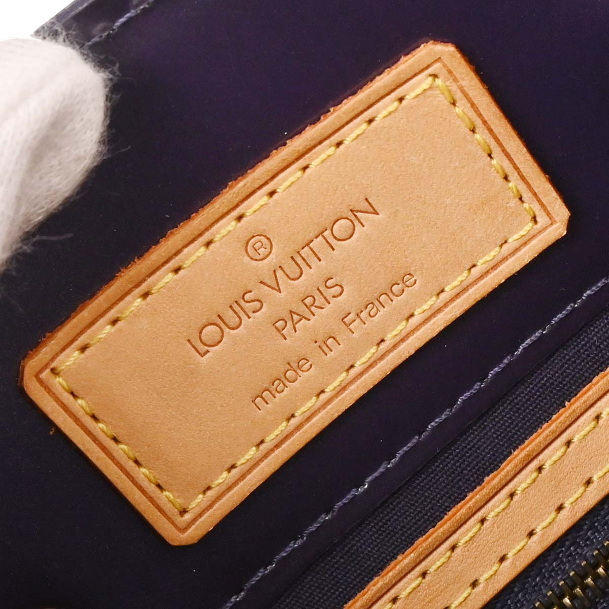 Louis Vuitton Blue Vernis Reade PM Tote Handbag M91335