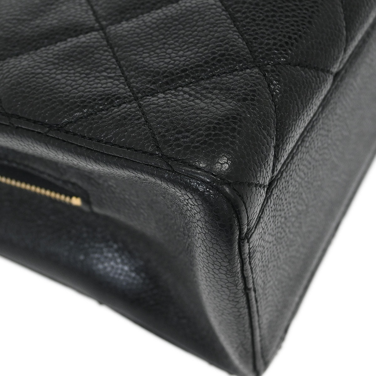 Chanel Black Calfskin Tote Handbag