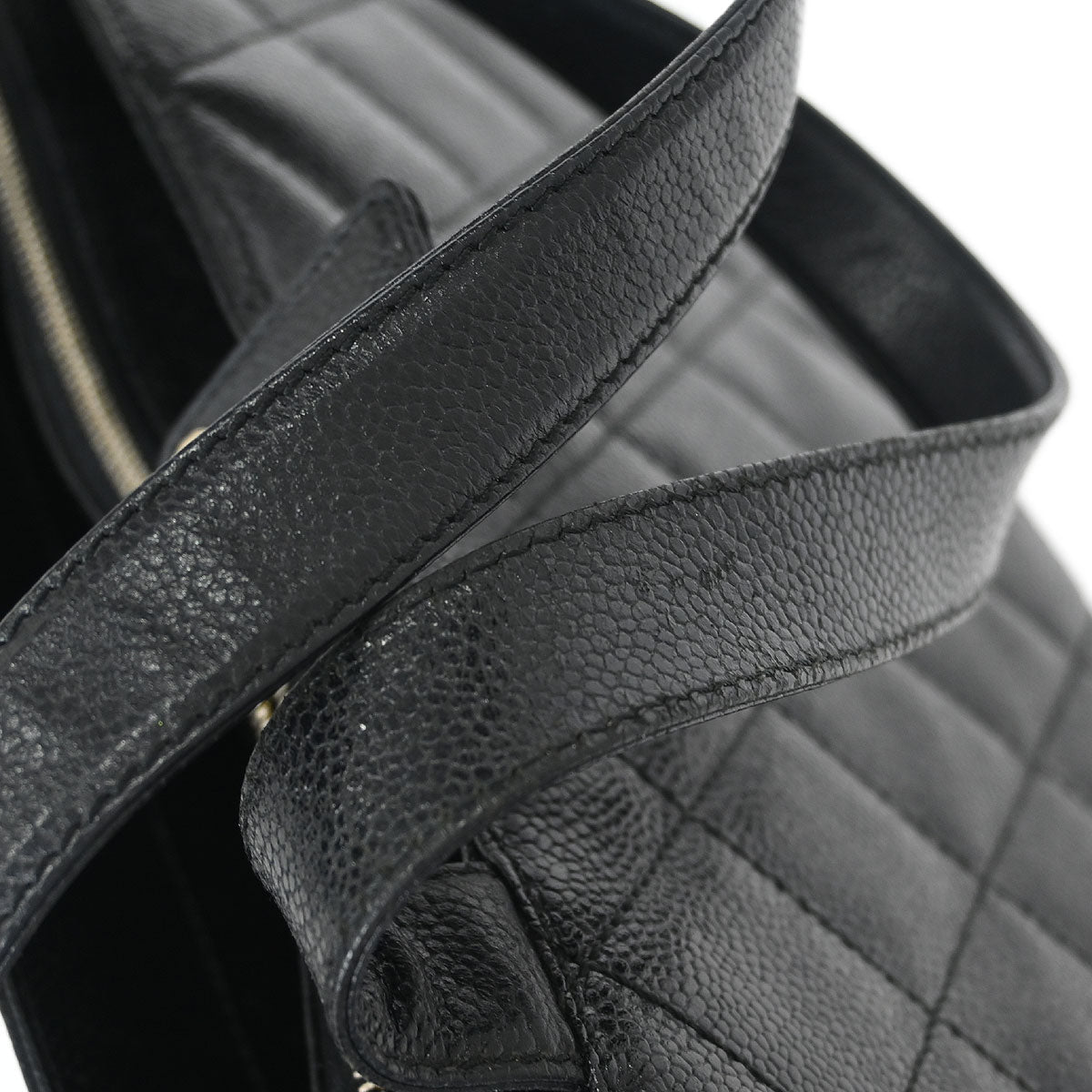 Chanel Black Calfskin Tote Handbag