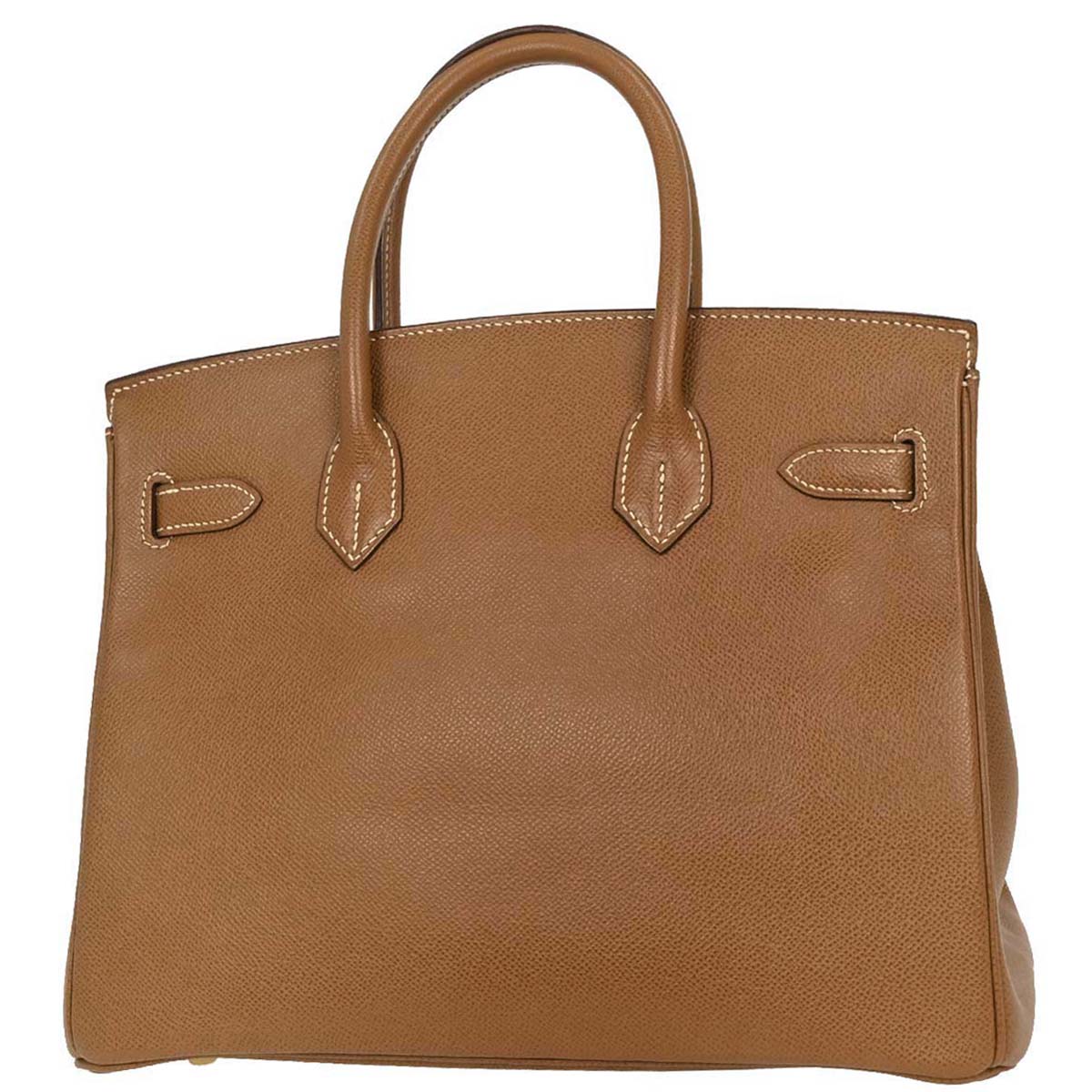 Hermes Gold Courchevel Birkin 30 Handbag
