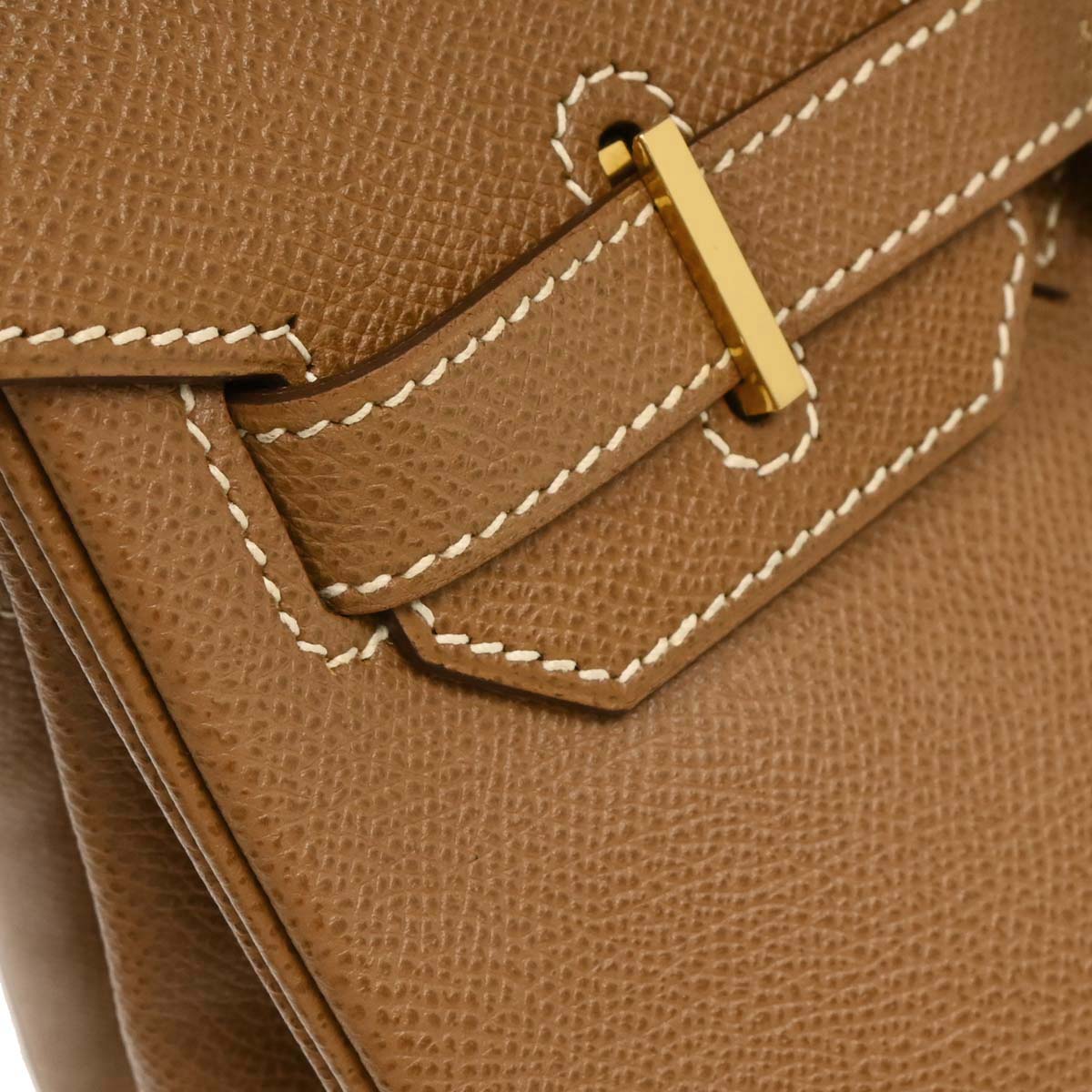 Hermes Gold Courchevel Birkin 30 Handbag