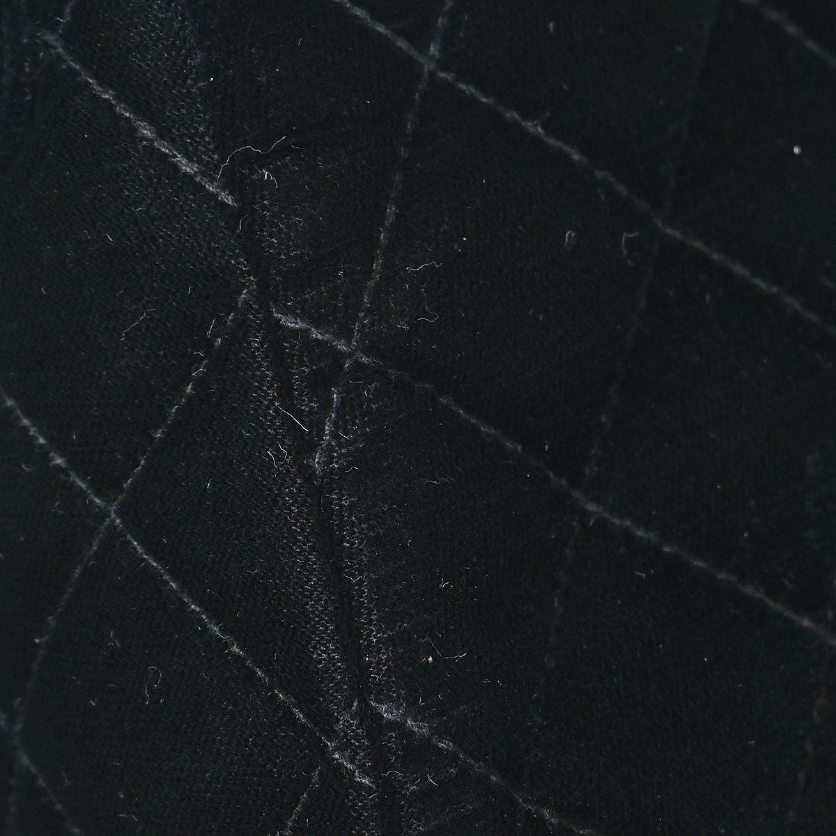 Chanel Black Velvet Handbag