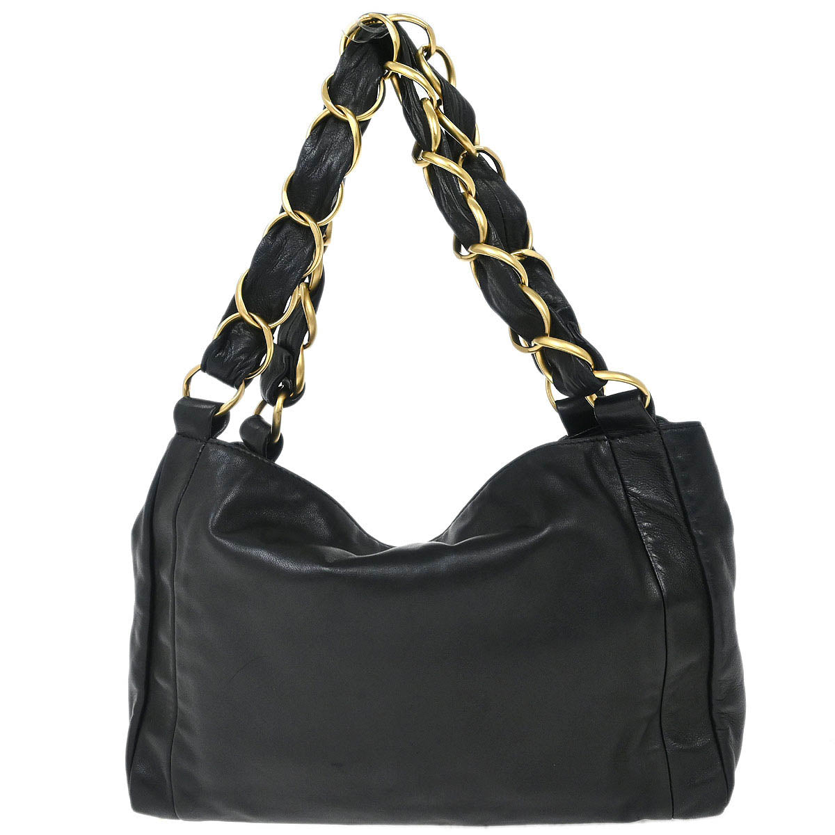Chanel 2002-2003 Black Lambskin Handbag