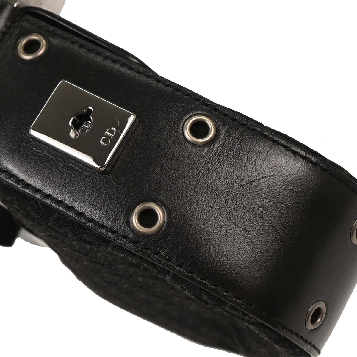 Christian Dior Black Trotter Street Chic Columbus Handbag