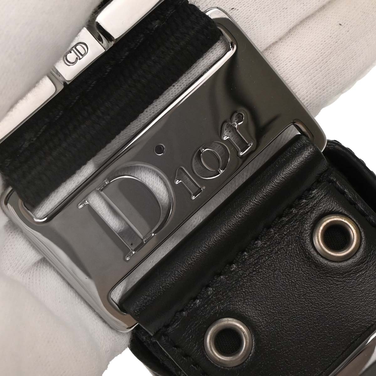 Christian Dior Black Trotter Street Chic Columbus Handbag