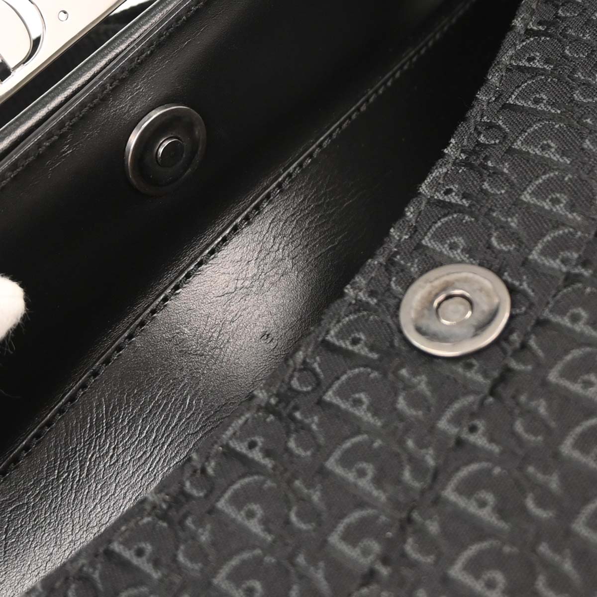 Christian Dior Black Trotter Street Chic Columbus Handbag