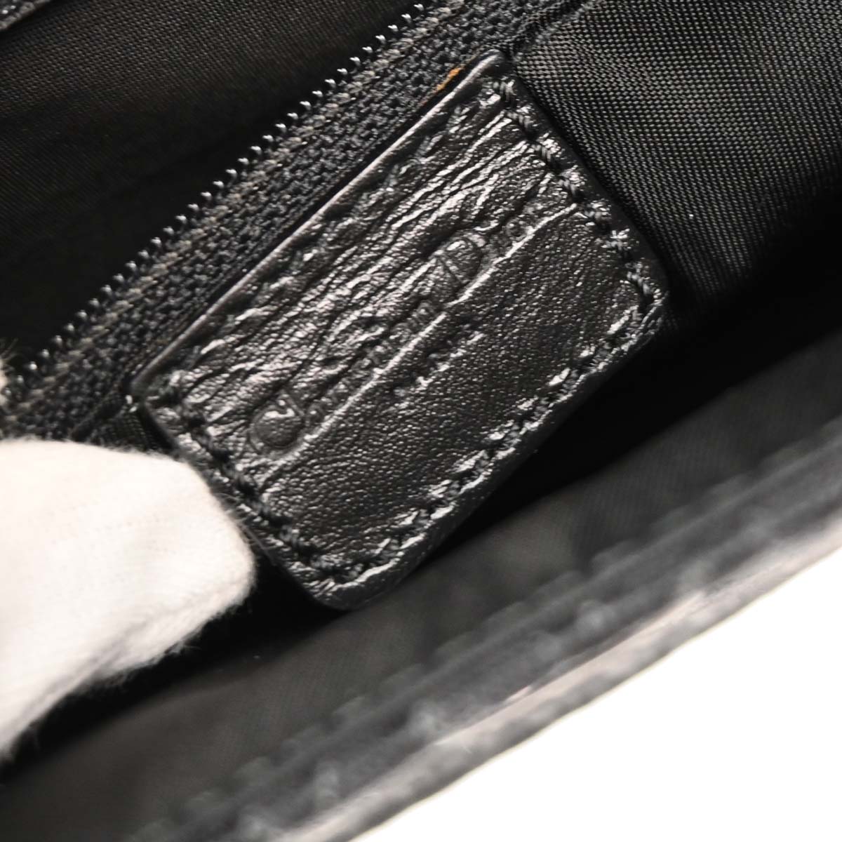 Christian Dior Black Trotter Street Chic Columbus Handbag