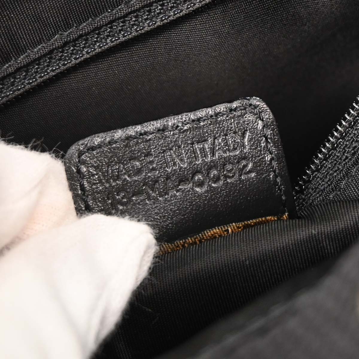 Christian Dior Black Trotter Street Chic Columbus Handbag