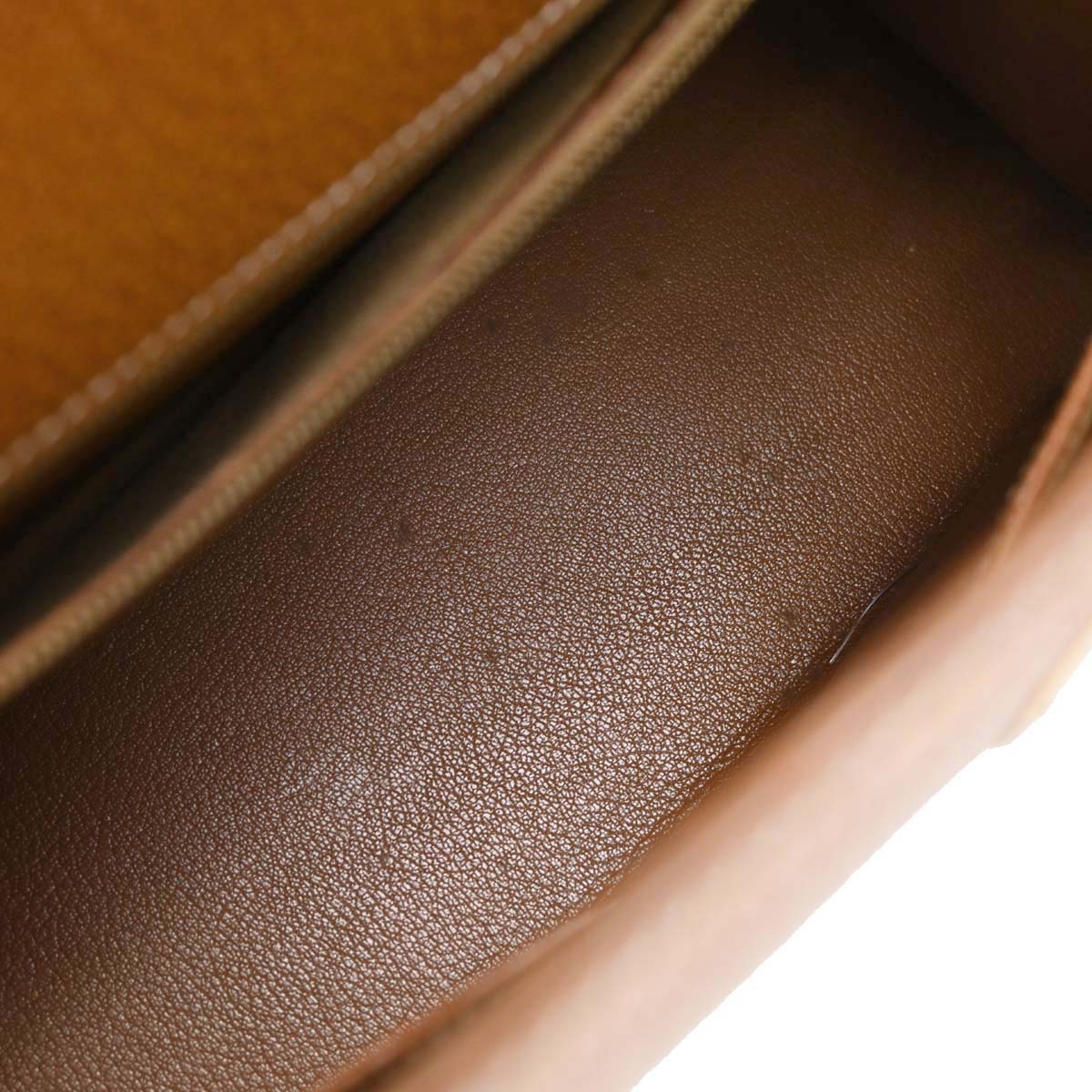 Hermes Natural Pigskin Kelly 32 Sellier Handbag