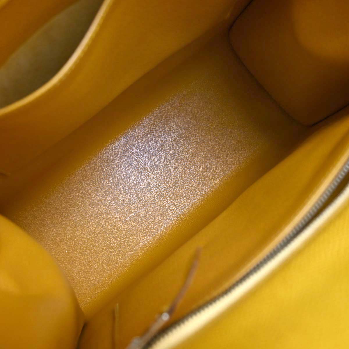 Hermes Jaune Courchevel Kelly Sport GM Shoulder Bag