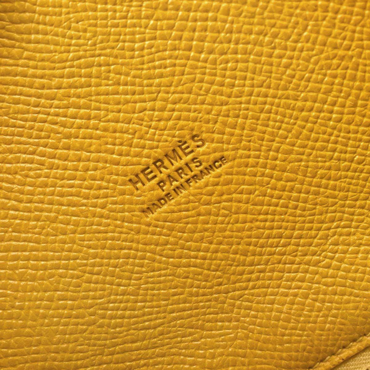 Hermes Jaune Courchevel Kelly Sport GM Shoulder Bag