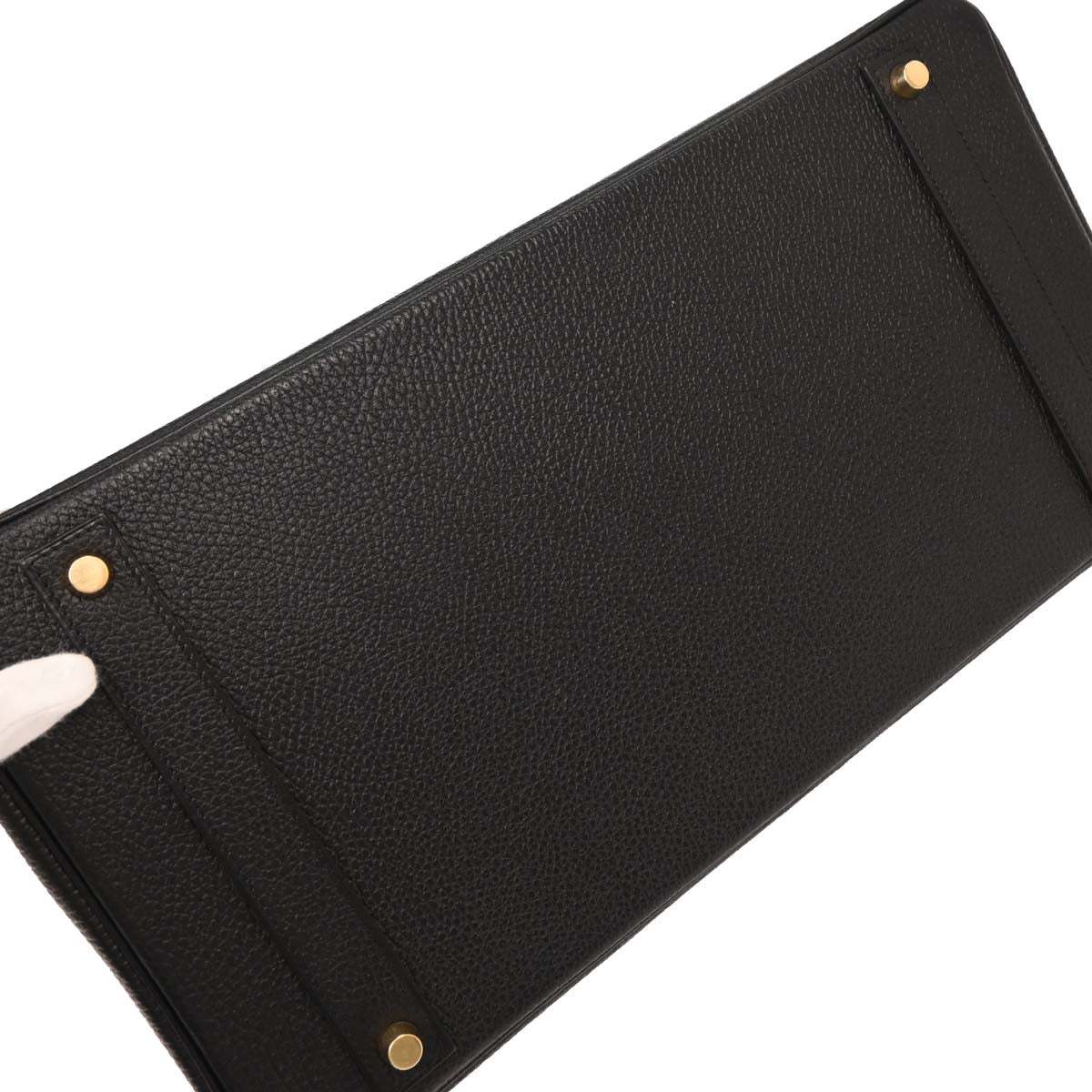 Hermes Black Ardennes Birkin 40 Handbag