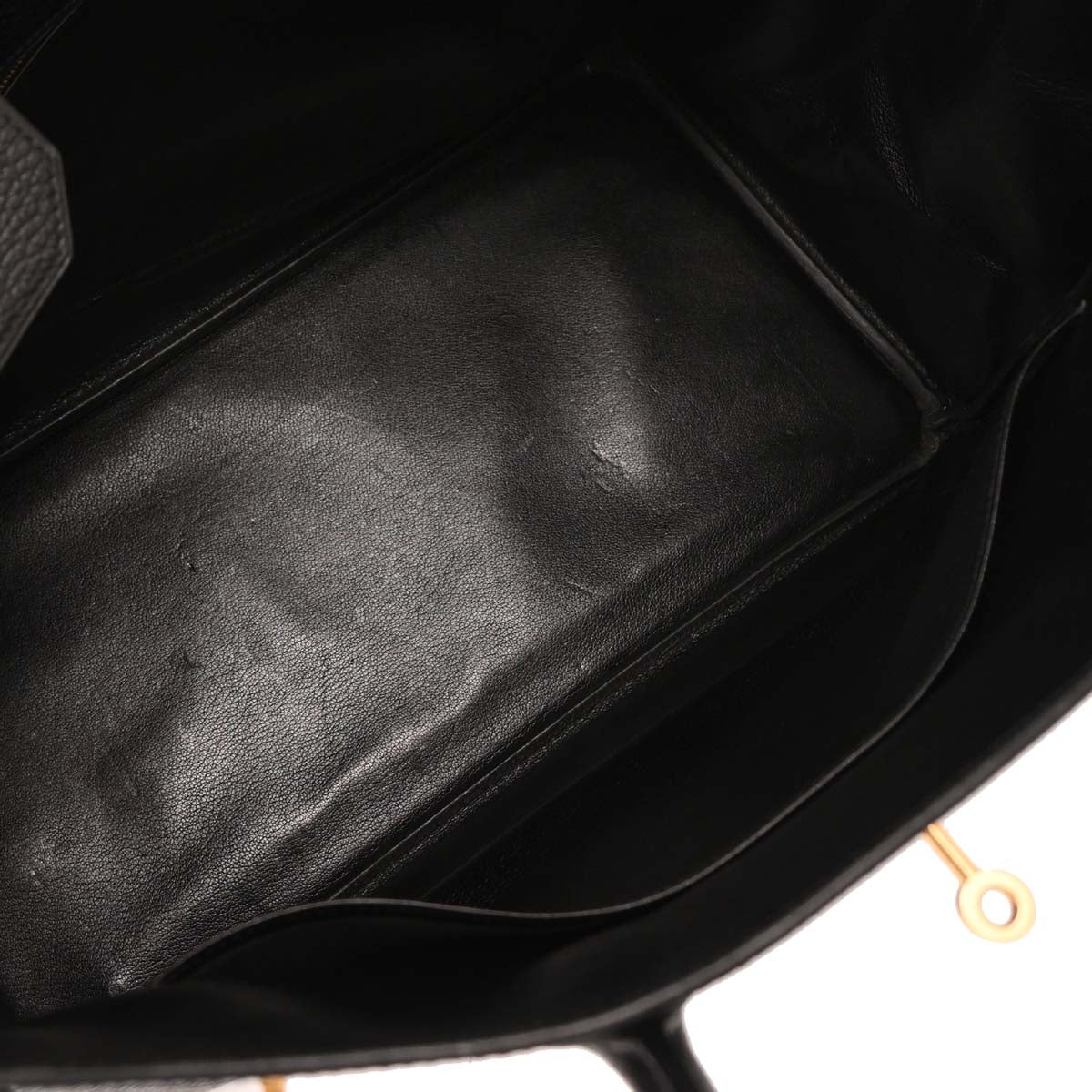 Hermes Black Ardennes Birkin 40 Handbag
